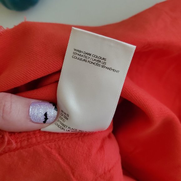 BDG Red Mini Skirt - Picture 11 of 11